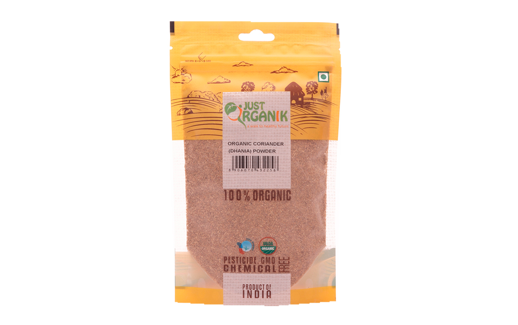 Just Organik Organic Coriander (Dhania) Powder  Pack  100 grams
